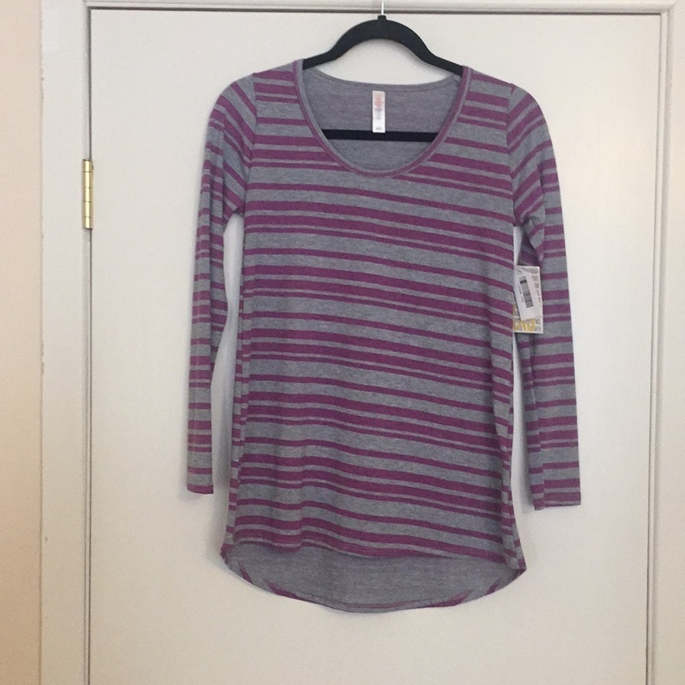 XXS LuLaRoe Lynnae Shirt E01 1826